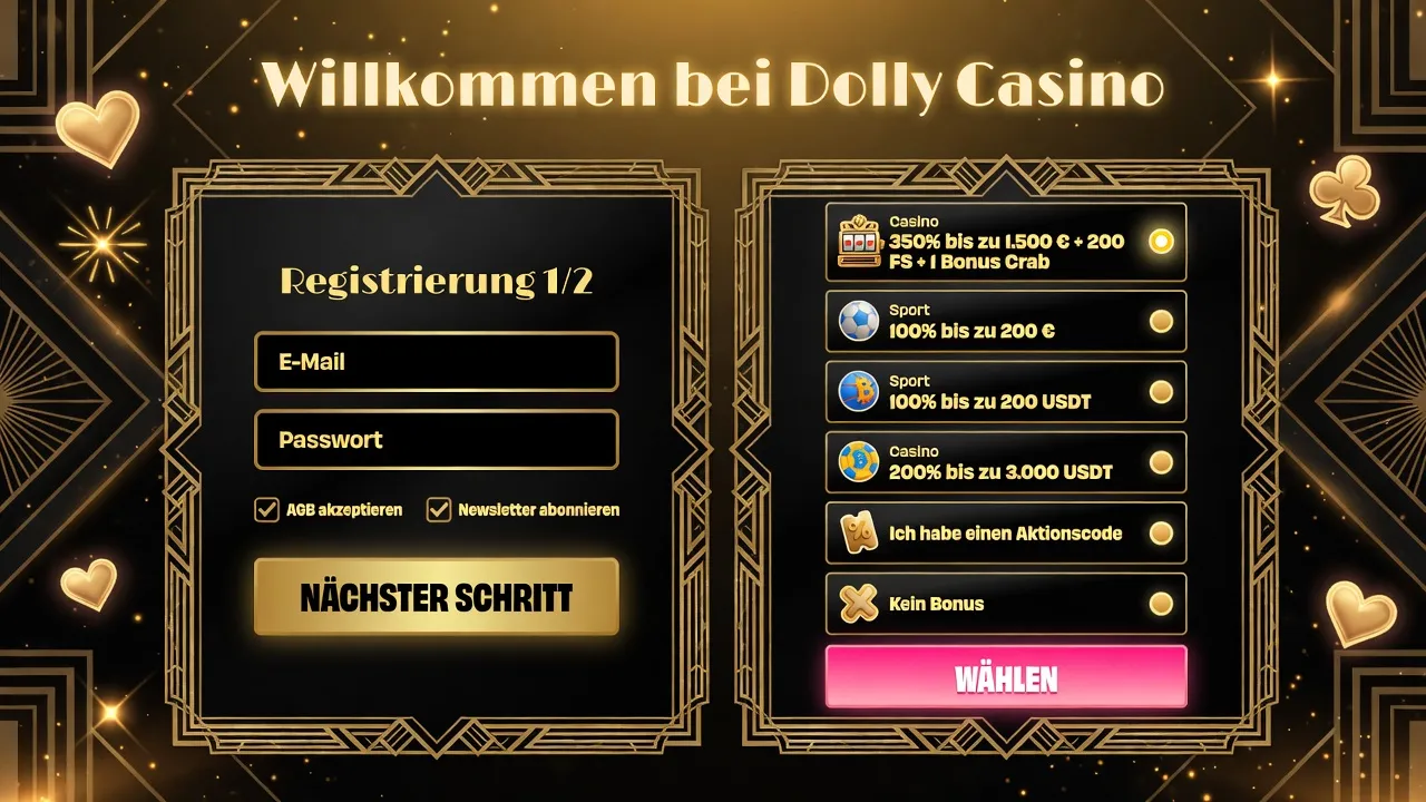 dolly casino registrung